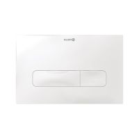 Kludi UNIFIX Betätigungsplatte für 2-Mengen-Spülung, weiß glänzend 30PP0143 
