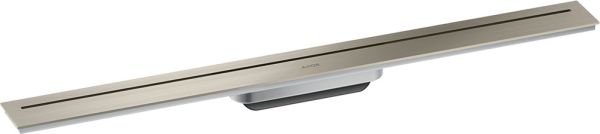 AXOR Drain Fertigset Duschrinne 800 brushed nickel 42521820