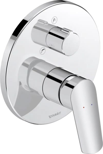 Duravit No.1 Einhebel-Wannenmischer Unterputz, chrom N15210018010