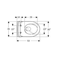 Vorschau: Geberit iCon Set Wand-WC mit TurboFlush mit WC-Sitz, weiß