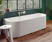 Vorschau: RIHO Solid Surface Valor Back2Wall Badewanne 180x80cm