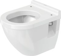 Vorschau: Duravit Starck 3 Wand-WC 48x36,5cm, oval, WonderGliss, weiß