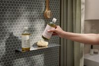 Vorschau: hansgrohe AddStoris Ablage/ Duschregal, brushed bronze