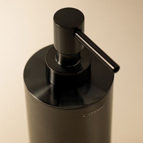 Cosmic Architect S+ Seifenspender 240ml, schwarz gebürstet