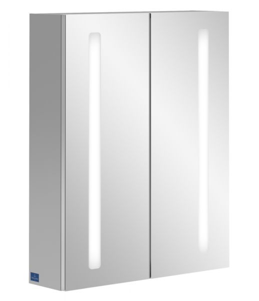 Villeroy&Boch More to See 14 LED-Aufputz-Spiegelschrank, dimmbar, 60x75cm A4206000