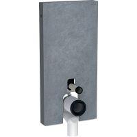 Geberit Monolith Sanitärmodul Steinzeug für Stand-WC 101cm