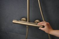 Vorschau: hansgrohe Pulsify S Puro Duschsystem 260 EcoSmart mit Ecostat Fine & 3 jet Handbrause