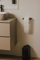 Vorschau: Cosmic Metric Rollenhalter ohne Deckel, schwarz matt