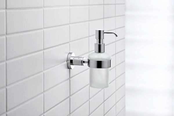 Duravit D-Code Seifenspender wandhängend, chrom