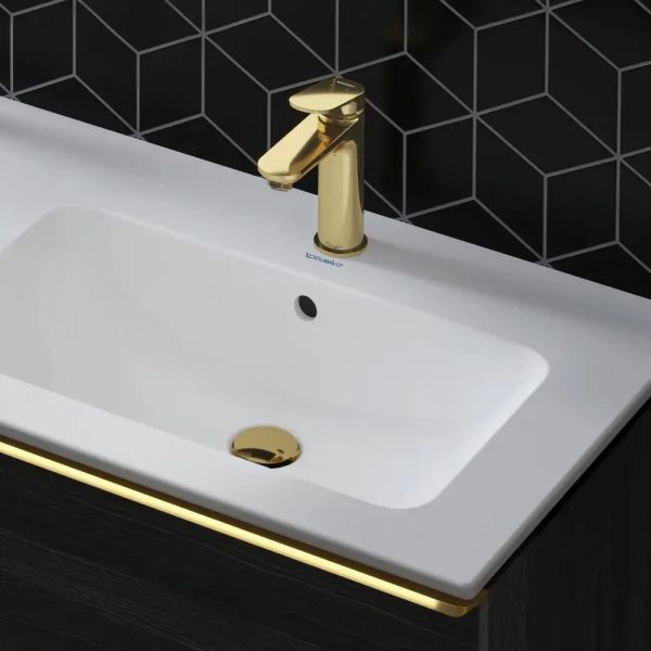 Duravit Push-open Ventil, gold