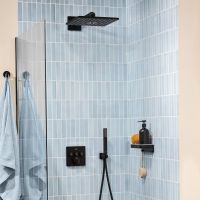 Grohe Precision SmartControl Duschsystem, eckig, schwarz matt 348752430