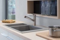 Vorschau: Hansgrohe S51 S510-F635 Einbauspüle 180/450 mit Zusatzbecken