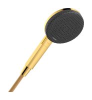 hansgrohe Raindance Alive Select S Duschkopf 125 3 Strahlarten polished gold optic 24512990