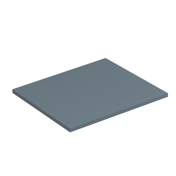 Kludi ICOS Deckplatte 60x50cm für Waschtischunterschrank, teal blue matt 50T60O3