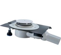 Duravit Tempano Duschwannenablauf, Abgang waagrecht, 50mm Sperrwasserhöhe, weiß 791283000000000