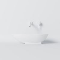 Steinberg Serie 440 Aufsatzschale eirund 60x35cm, weiß matt 4406400W