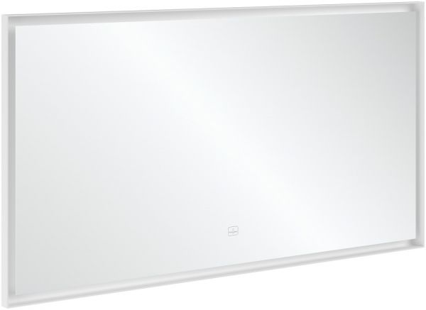 Villeroy&Boch Subway 3.0 LED-Spiegel, 140x75cm, mit Sensordimmer, weiß matt