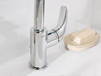 Vorschau: Grohe Euroeco Einhand-Waschtischbatterie L-Size mit Ablaufgarnitur, chrom
