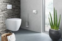 Vorschau: ZACK ATORE Toilettenbürste zur Wandmontage, edelstahl poliert