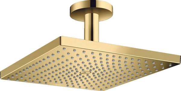 hansgrohe Raindance E Duschkopf 300 mit Deckenanschluss, polished gold optic 26251990