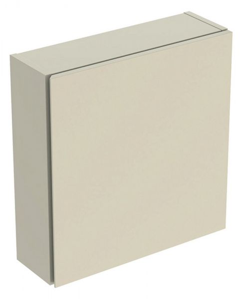 Geberit iCon Hängeschrank mit 1 Tür, quadratisch, Breite 45cm sandgrau