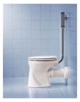 Duravit Duraplus Stand-WC Flachspüler ohne Spülrand, ohne Beschichtung weiß 0106090000