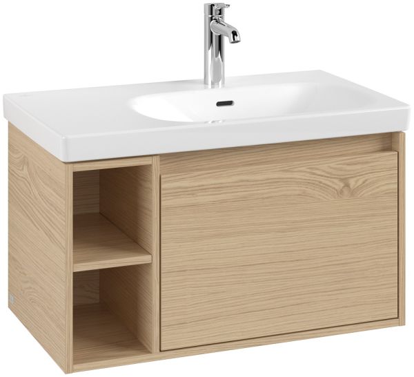 Villeroy&Boch Skyla Waschtischunterschrank C78700 80cm, offenes Fach links