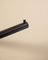 Vorschau: Cosmic Geyser Rollenhalter ohne Deckel, schwarz matt