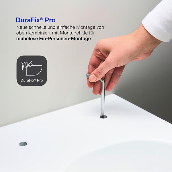 Duravit ME by Starck WC-Set Hero Edition, weiß matt