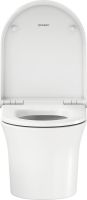 Vorschau: Duravit White Tulip Wand-WC 54x37cm, rund, Rimless®, weiß 2576092000