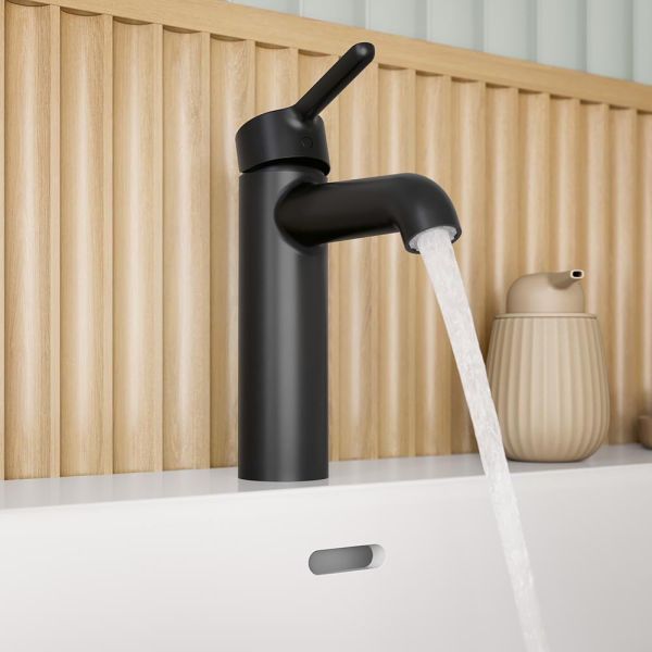 Villeroy&Boch Skyla Einhebel-Waschtischarmatur, schwarz matt TVW116004000K5
