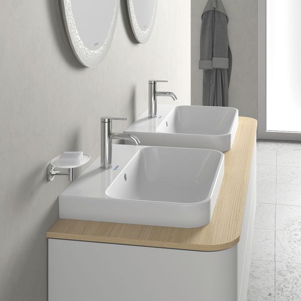 Duravit Happy D.2 Plus Aufsatzbecken 60x46 weiss 23606000001