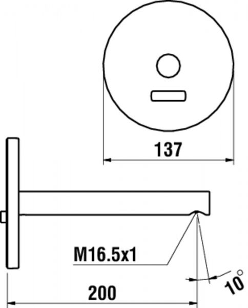 Laufen Twintronic elektr. UP-Waschtischmischer m. IR-Senoren zu Simibox für Kalt o. Mischwasser