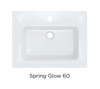 Vorschau: RIHO Spring Glow Waschtisch mit Waschtischunterschrank 60x46cm, mit 2 Schubladen