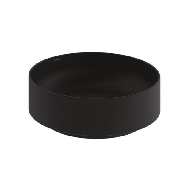 Kludi RESA R Aufsatzwaschtisch rund Ø40cm, schwarz matt 58CW1039 
