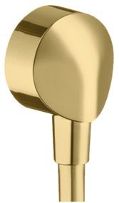 Hansgrohe Fixfit E Schlauchanschluss ohne Rückflussverhinderer polished gold optic 27454990