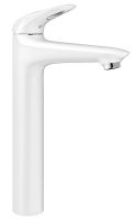 Vorschau: Grohe Eurostyle Einhand-Waschtischbatterie XL-Size, offener Hebelgriff, moon white