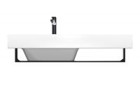 Vorschau: Catalano Zero UP 75 Waschtisch Becken links, Ablage rechts, 75x50cm, weiß CATAglaze+