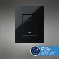Vorschau: Grohe Solido WC 5-in-1-Set mit Betätigung in schwarz, weiß