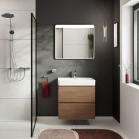 Vorschau: hansgrohe Xilesa E Möbelset 70cm mit Push-Open Schubkästen, eiche kaschmir Vorschau: hansgrohe Xilesa E Möbelset 70cm mit Push-Open Schubkästen, eiche kaschmir