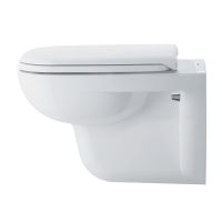 Vorschau: Duravit D-Code WC-Sitz mit Absenkautomatik, weiß