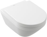 Vorschau: Villeroy&Boch Combi-Pack Architectura TwistFlush[e³] WC mit WC-Sitz, weiß