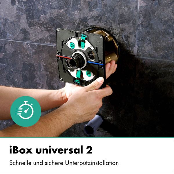 hansgrohe Finoris Duscharmatur Unterputz, brushed bronze