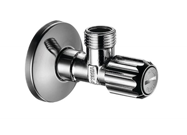 Hansgrohe Eckventil mit Feinfilter, Abgang G 3/8, chrom