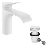 hansgrohe Vivenis Waschtischarmatur 80 CoolStart, weiß matt 75014700