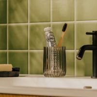 Cosmic Lido Zahnputzbecher, smoke grey WJC213A0051345