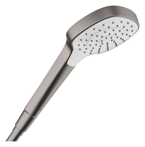 Hansgrohe Croma Select E Handbrause 1jet 26814340 weiß brushed black chrome