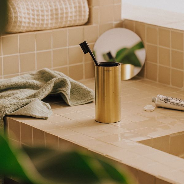 Cosmic Architect Zahnbürstenhalter, gold gebürstet WJC205A0051040