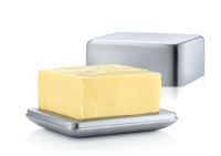 Vorschau: blomus BASIC Butterdose M für 250g Butter, edelstahl matt