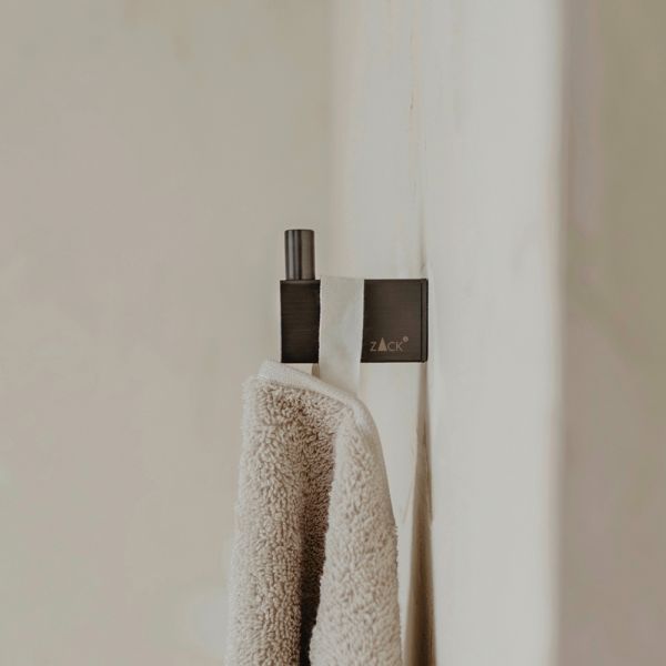 ZACK LINEA Handtuchhaken 4,8cm, graphite 40872
